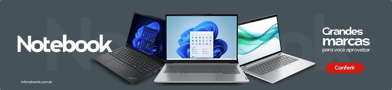 Notebook grandes marcas para você aproveitar