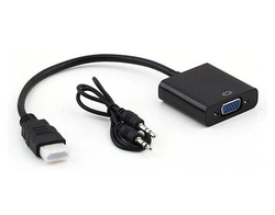 CONVERSOR HDMI MACHO X VGA FEMEA
