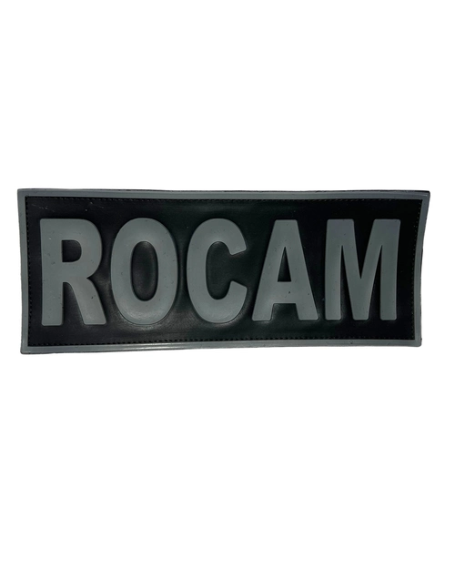EMBORRACHADO COSTAS - ROCAM: FUNDO PRETO