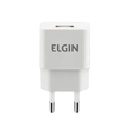 Carregador de Tomada Elgin Com 1 Saída Usb 5v 1a Bivolt