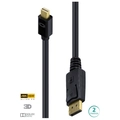 Cabo Displayport x Mini Displayport FullHD 60Hz Vinik 2 Metros - DPMDP13-2