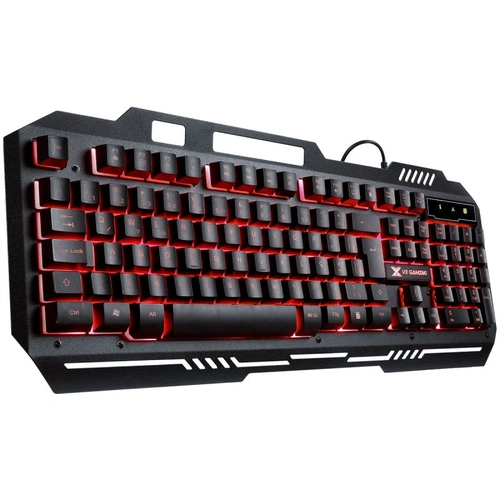 Teclado Gamer Vinik VX Gaming Armor GT500 com LED Multicor 1,8m de Cabo