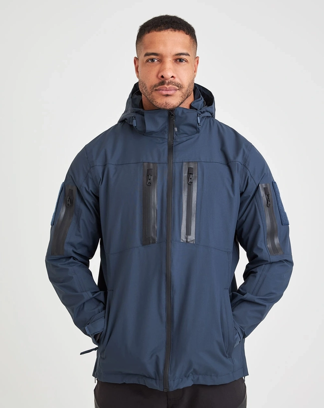 Jaqueta Invictus Rain 2.0 (Azul Marinho)