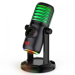 Microfone Condensador Redragon Gm306 Stellaris 20khz - Preto