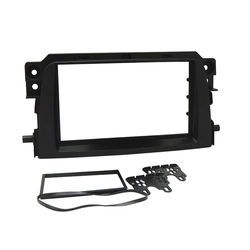 Moldura Fiamon 2 Din Mercedes/ Benz Smart 11 Preta