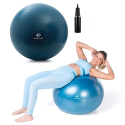 Bola De Pilates Funcional EssenceFit 65cm Anti-estouro Fitness Pilates