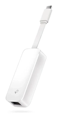 Adaptador de Rede Usb 3.0 Tipo c Para Ethernet Lan Rj45 Gigabit  Ue300c Tp-link - Cor Branco