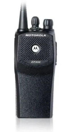 Walkie-talkie Motorola Analógico Ep450 E Frequência Vhf - Preto