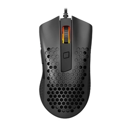 Mouse Gamer Redragon Storm Basic RGB Black USB 6 Botões Programáveis - M808-n