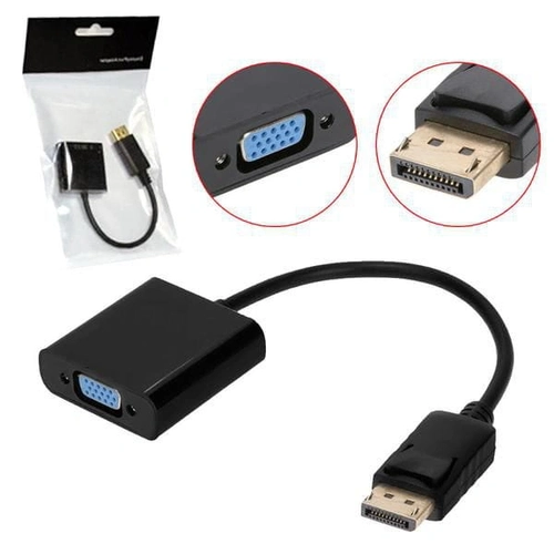 Adaptador Display Port x VGA 15cm Preto KOLA45258