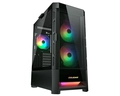 Gabinete Gamer Cougar Duoface RGB, Vidro Temperado, E-ATX, 3x Fans ARGB, Preto, 385ZD10.0001