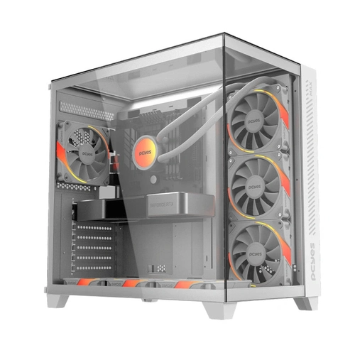 Gabinete Gamer Pcyes Forcefield Max White Ghost - Gffmaxwg