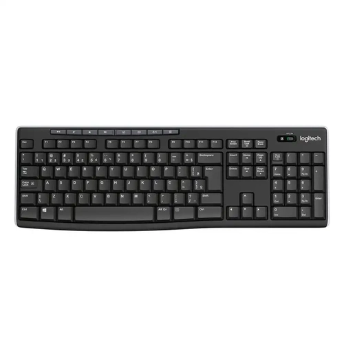 Teclado Logitech K270 Preto Sem Fio - 920-004427-c