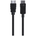 Cabo Displayport 1.2v para Hdmi 1.4v - 1.8 Metros - Hdp18
