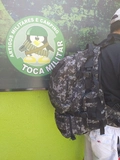 Mochila Tática Grande Modelo DFDR (Camuflado Digital Cinza)