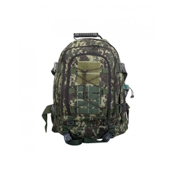 Mochila Tática Expansiva (Camuflado Digital Verde)