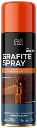 Grafite Spray Orbi Quimica Lubrificante Seco