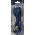 Cabo 3 + 3rca 1,8m Metal Profissional Preto Blistado Loud