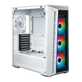 Gabinete Cooler Master Lateral Vidro Temperado Masterbox 520 Branco - MB520-WGNN-S01
