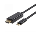 Cabo Hdmi Nwt Macho 4k 30hz Para Usb Tipo c 3.1 Macho 1,8m