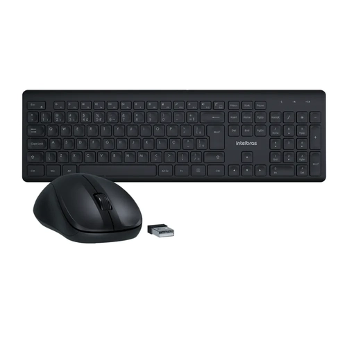 Combo Teclado e Mouse Intelbras Csi50 Sem Fio