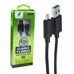 Cabo Cel/dados P/ V8 1m (blister) Turbo Mod. Xc-cd-86