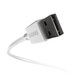 Cabo para Celular Tablet Carregamento Usb a 2.0 m P/ Usb Tipo-c - Branco - 2 Mts - Puacb-02