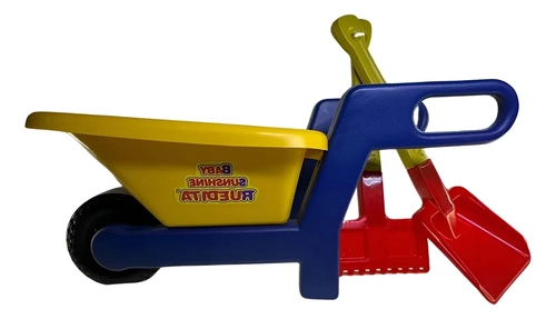 Carriola Carrinho de Mão Com Pá e Rastelo Gigante