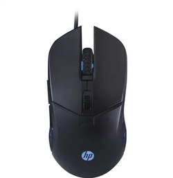 Mouse HP gamer USB G260 2400DPI Preto