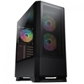 Gabinete Gamer Cougar MX430 Mesh RGB, Mid Tower, Vidro Temperado, ATX, Black, Sem Fonte, Com 3 Fans ARGB - 3851C60.0003