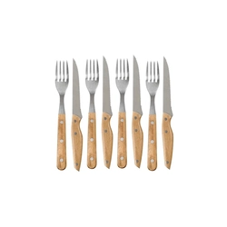 CONJUNTO FACAS E GARFOS BARBACOA 8 PECAS