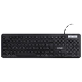 Teclado Usb Multimidia Slim Chocolate Teclas Redondas Led Branco 1.8m - Tc200