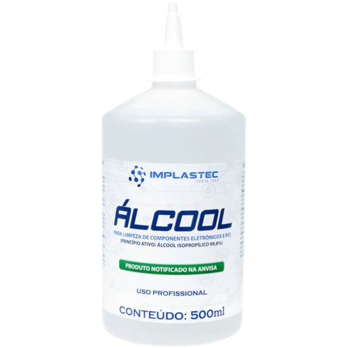 Alcool para Limpeza de Eletronicos Pci 500ml