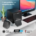 Caixa de Som 2.1 para PC Bivolt 15W RMS EDIFIER  -  X100B