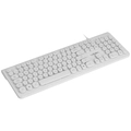 Teclado Usb Multimidia Dynamic Circle Abnt2 Teclas Redondas Cabo Usb 1.8m Branco - Dc110b