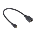 Cabo Adaptador Micro Hdmi x Hdmi Fêmea 30cm Amchf-30
