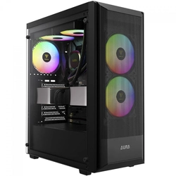 Gabinete Gamdias Aura GC6 Elite ARGB Preto