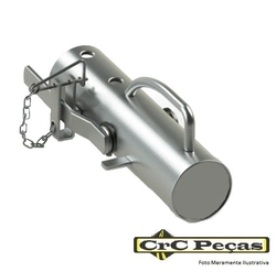Munheca Tubular 50MM - Capacidade 1500 KG