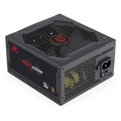 Fonte Redragon Rgps 600w 80 Plus Pfc Ativo - GC- PS002 Cor Preto