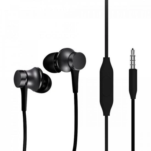 Fone de Ouvido Xiaomi Intra-Auricular Mi Basic Preto