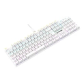 Teclado Gamer Mecânico Fortrek Switch Red Gravity 100 Branco- 84976