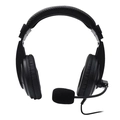 Headset C3tech Voicer Comfort  USB 2.0 Preto AltofFalante 40mm - Ph-320bk