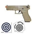 (Kit) Pistola Airsoft CYMA CM030 Elétrica 6,0 MM  Glock G18c