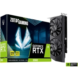Placa De Vídeo RTX 3060 Zotac Nvidia Geforce 12GB GDDR6 192 Bits - ZT-A30600P-10M