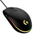 Mouse Gamer Logitech G203, Lightsync, DPI, 8.000, 6 botões programáveis, Preto, Sem Fio - 910-005793