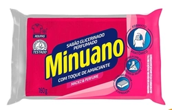 Sabão Em Barra Tira Manchas Com Bicarbonato De Sódio Minuano 160g