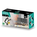 Suporte Ergonômico Articulado de Mesa com Pistão a Gás para 2 Monitores de 17” a 35” - F160N