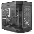 Gabinete Gamer Hyte Y60, mid Tower, 3x fans (3x120mm), Black/White - CS-HYTE-Y60-BW