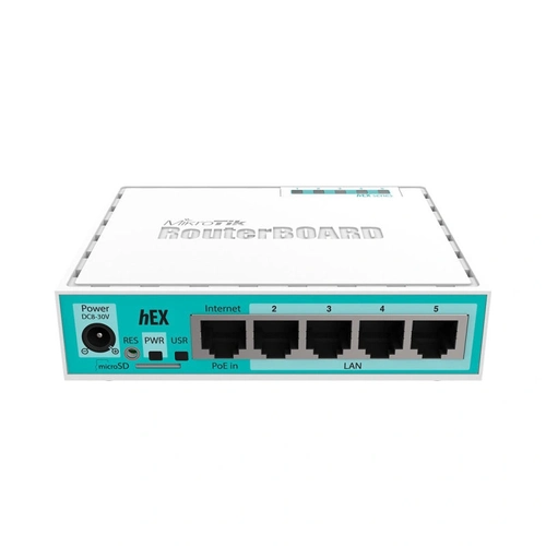 Roteador Mikrotik Hex Gigabit 5p - Rb750gr3