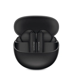 Fone de Ouvido Eardbud AIWA, Bluetooth, IPX4, ANC, Preto - AWS-EB-04-B